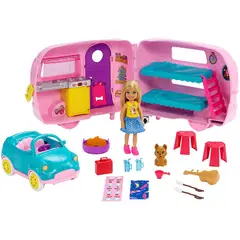 BABY ALIVE - Set Camper De Chelsea Barbie