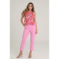 RAGGED - Pantalon limited Rosado brillante
