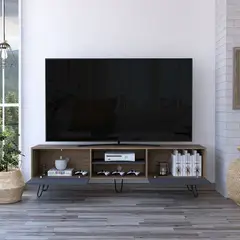RTA MUEBLES - Rack para tv 80" vassel miel+plomo rmp 5399