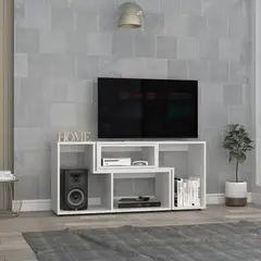 RTA MUEBLES - Rack tv extensible beijing blanco m rlb 8206