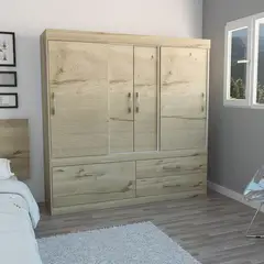 RTA MUEBLES - Closet allegro duna blanco cdb 4991