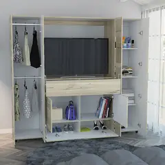 RTA MUEBLES - Closet manila z 200 duna y blanco cdb 4989