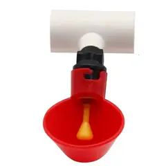 GENERICO - Bebedero Automático Taza Conector T PVC media pulgada pollos