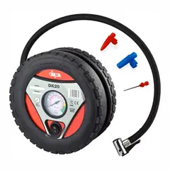 TECNOHOGAR JS - Mini Compresor Portatil 12v Inflador De Neumaticos