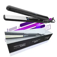 GAMA - Plancha de cabello se led titanium g-evo vera ceramik