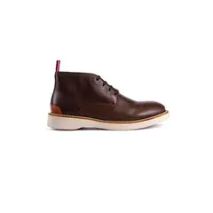 OVERSTATE - Botas en Cuero Para Hombre CA-6447ov3 Café