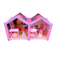 MIELTECH - Casa casita castillo Armable Muebles Muñecas