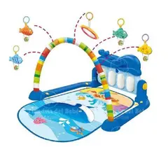 BEBE - Gimnasio Piano Fitness Rack Musical Juguete Infantil
