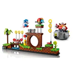 LEGO - Sonic 21331 the Hedgehog Green Hill Zone - Colina Verde