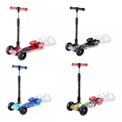 GENERICO - Patineta Scooter Humo Bluetooth Luces y Sonidos Verde