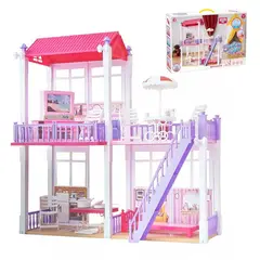 GENERICO - Casa Mansión Muñeca Accesorios Juguete Niña