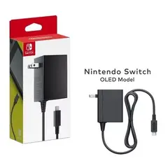 NINTENDO - Adaptador De Corriente Cargador Ac Switch OLED Original