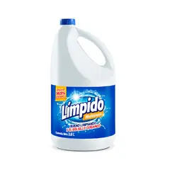 TECNOQUIMICAS - Blanqueador Multiusos Límpido Original Botella 3.800 ml