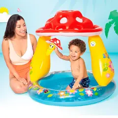 COMPRALOENCASA COM - Piscina Inflable Hongo Infantil 57114NP