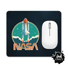 GENERICO - Mouse Pad Logo Nasa Cohete
