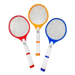GENERICO - Raqueta Mata Mosquito Zancudos COn Linterna Recargable