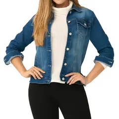 CROYDON - Chaqueta Hana Azul para Mujer