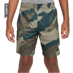 NIKE - Pantaloneta Dri Fit Club Camo Niños-Verde Camuflado