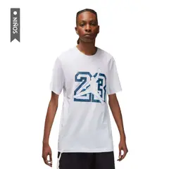 NIKE - Camiseta 23 Jumpman Ss Niños-Blanco