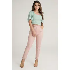 RAGGED - Pantalon ricaurte Rosado palo de rosa