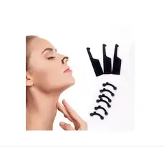 GENERICO - 6 Soportes Corrector Nasal Respingador Levantador NAriz_.