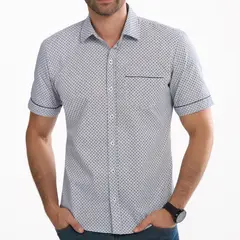 CROYDON - Camisa David Azul para Hombre