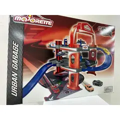 GENERICO - PISTA URBAN GARAGE MAJORETTE + 1 CARRO DE COLECCIÓN