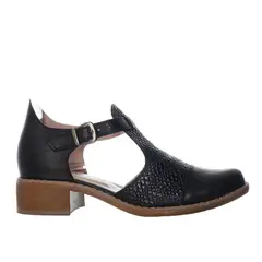 ZAVATTY - Mafalda para mujer H-CHLOE NEGRO CUERO