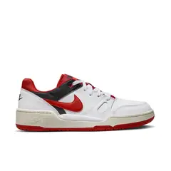 NIKE - Tenis Full Force Lo Nsw-Blanco/Rojo