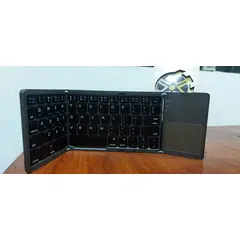 GENERICO - TECLADO PLEGABLE BLUETOOTH CON TOUCHPAD