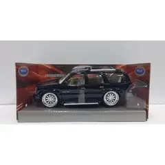 WELLY - CARRO CADILLAC ESCALADE 2002 NEGRA ESCALA 1/24 DE COLECCIÓN
