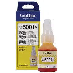BROTHER - Botella de Tinta Original BT5001Y Amarillo
