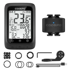 GENERICO - Ciclocomputador Coospo BC107 sensor cadencia