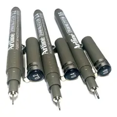 ARTLINE - Estuche Rapidografos Desechable 02-04-06-08