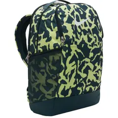 NIKE - Morral Brasilia 9.5 Cat Aop-Negro/Verde