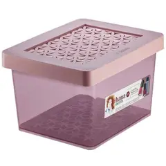 ORDENE - Caja Hanna Rosada Con Tapa 2,8L - - OR84502