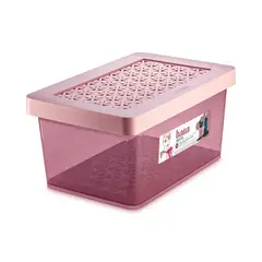 ORDENE - Caja Alta Multiuso M - 85L Rosa Con Tapa - - OR85502