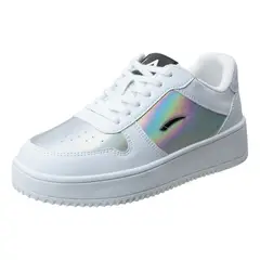 LA GEAR - Zapatos Casuales Dash Court Para Mujer Payless Blanco