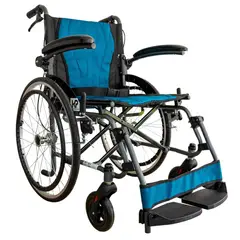 GENERICO - Silla de ruedas de transporte en aluminio 9.8 kl