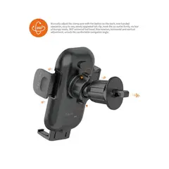 VIDVIE - Soporte Cargador Vehicular 15W HC1530 - carga magnetica