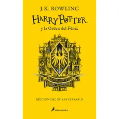 SALAMANDRA - Harry Potter 5 Y La Orden Del Fénix. Ed. Hufflepuff 20 Aniv.