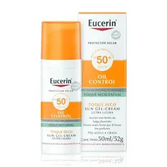 EUCERIN - Sun Gel Oil Control Toque Seco SPF50+ x50ml -