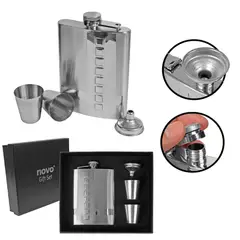 GENERICO - Wiskera Licorera En Acero Inoxidable De 8 Oz