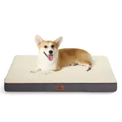 PETPAL - Cama Mascota Perro Reversible Lavable Mediana - Gris - M-