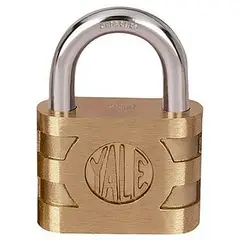 YALE - Candado Alemán Serie 800 ( 870 ) Latón