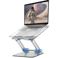 GENERICO - Base Metalica para computador Soporte en Alumnio Plegable