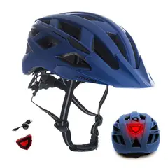 ON TRAIL - CASCO PANZER ON-TRAIL CON LUZ RECARGABLE