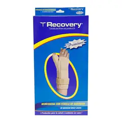 RECOVERY - Muñequera Ferula Premium Derecho T-M