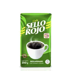 SELLO ROJO - Cafe Descafeinado X 250G