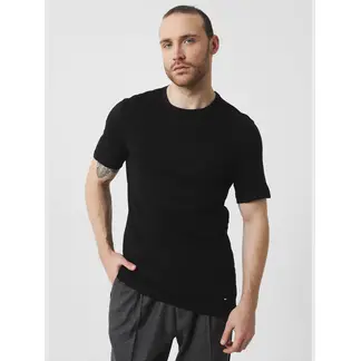 TOMMY HILFIGER - Pack de 3 Camisetas Negras Para Hombre